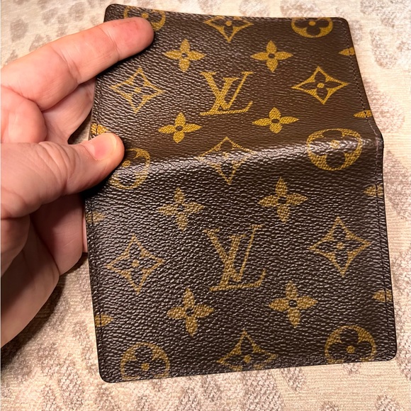 Sold! Louis Vuitton Monogram Porte 2 Cartes Vertical M60533 Pass Case CA1010 - Picture 9 of 10